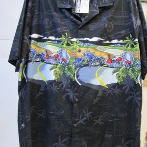 Aloha Republic 100% Cotton Hawaiian Pocketed Shirt